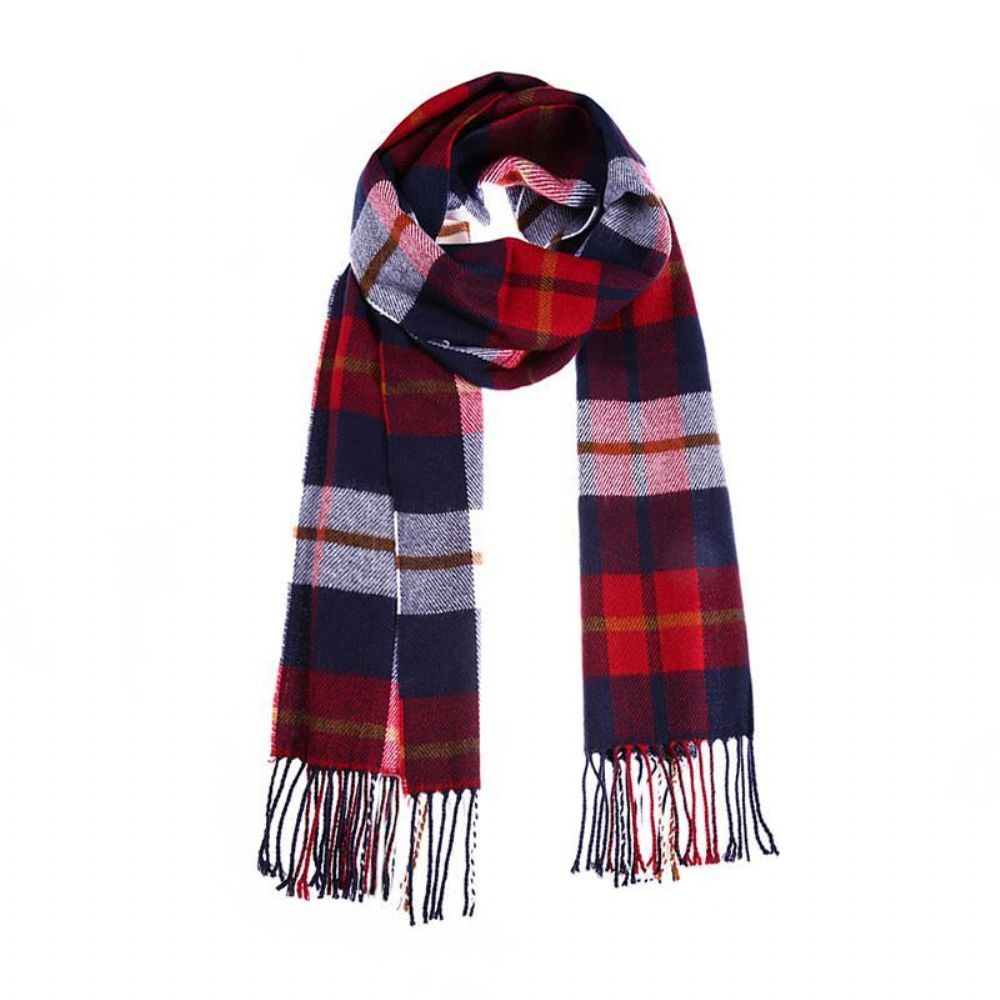 Winter Foulard Rutete Skjerf