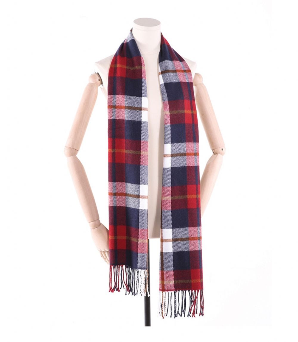 Winter Foulard Rutete Skjerf