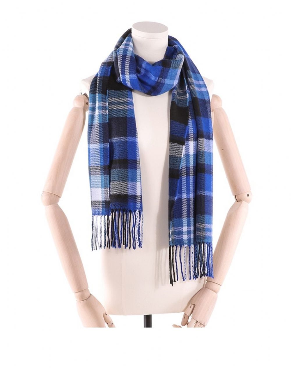 Winter Foulard Rutete Skjerf