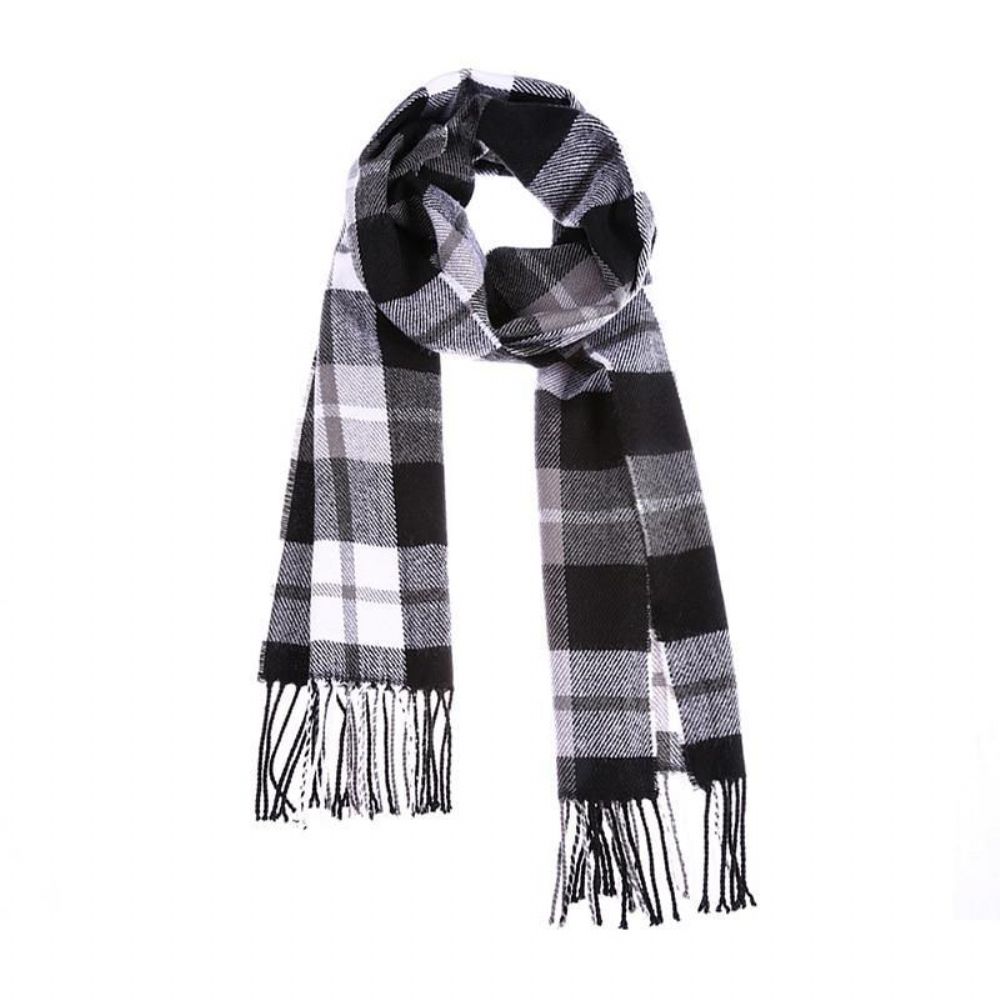 Winter Foulard Rutete Skjerf