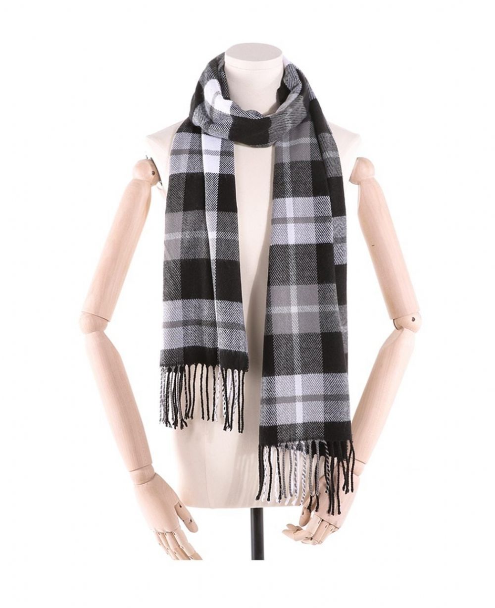 Winter Foulard Rutete Skjerf