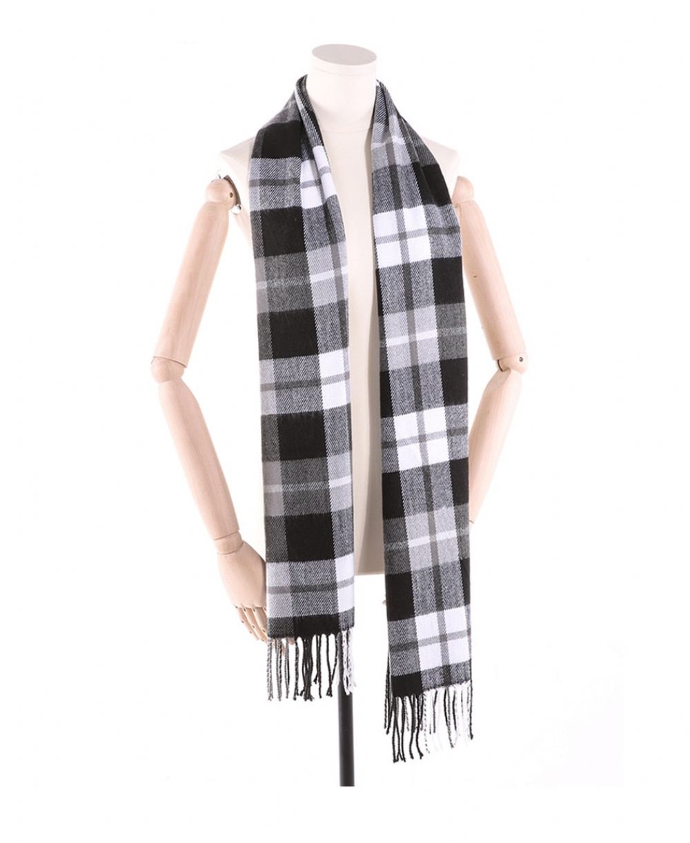 Winter Foulard Rutete Skjerf