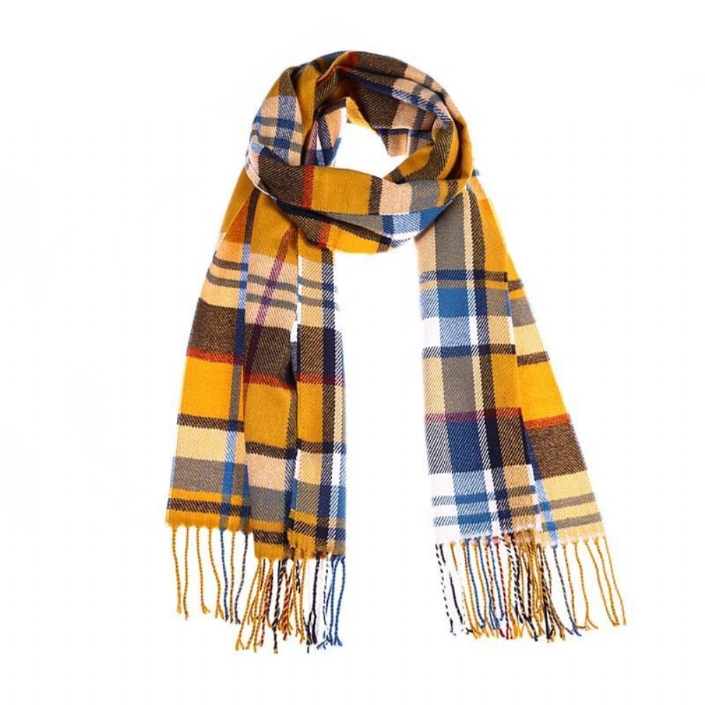 Winter Foulard Rutete Skjerf