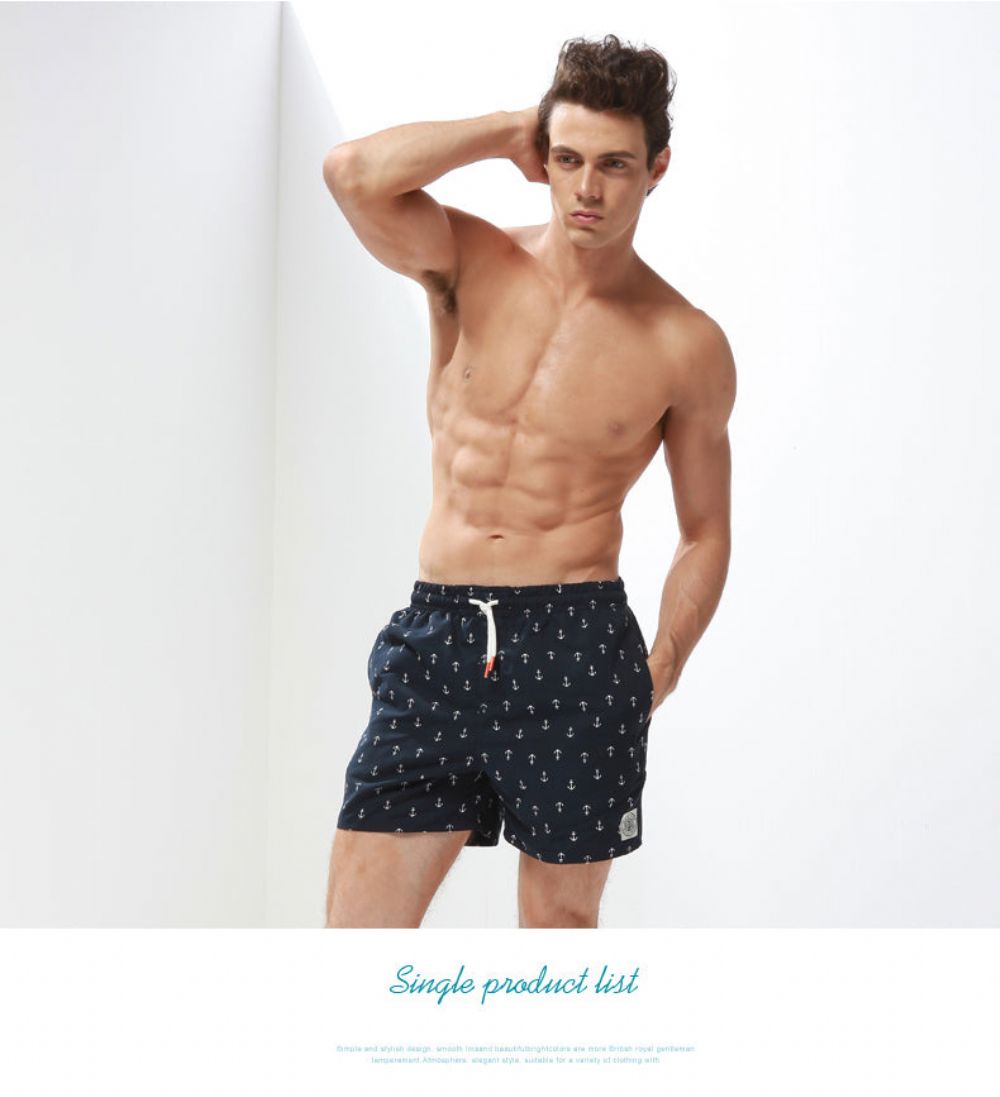 Bermuda Fritidsaktiv Joggebukse Strandshorts For Menn