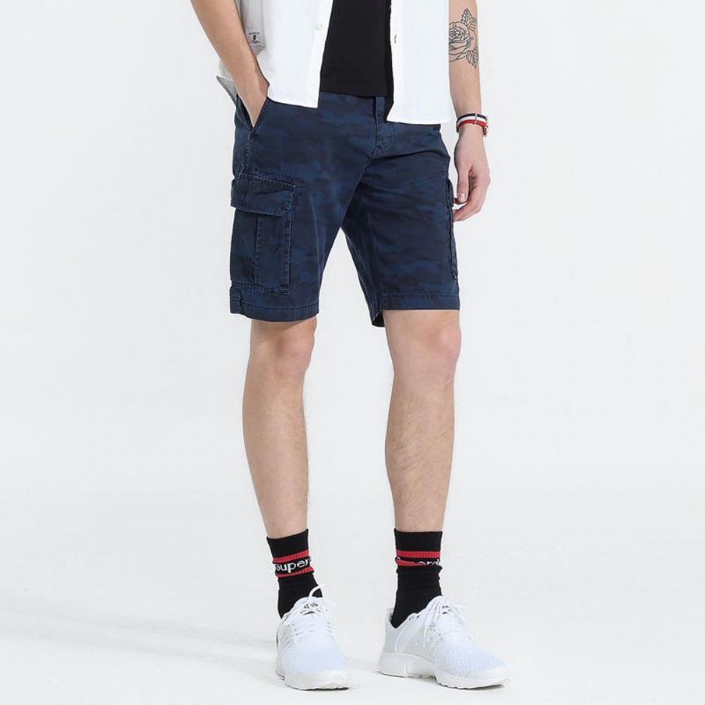 Bermuda Shorts Med Flere Lommer