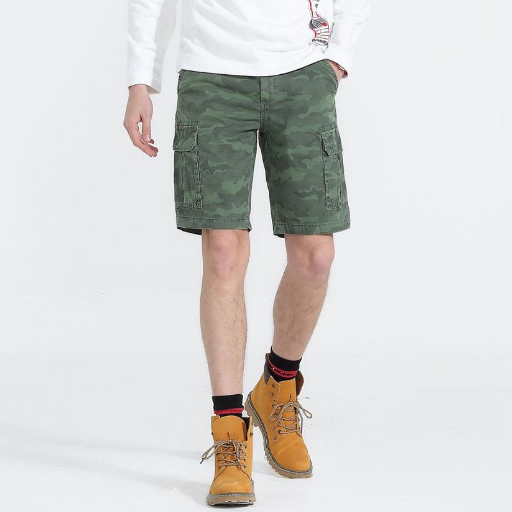 Bermuda Shorts Med Flere Lommer