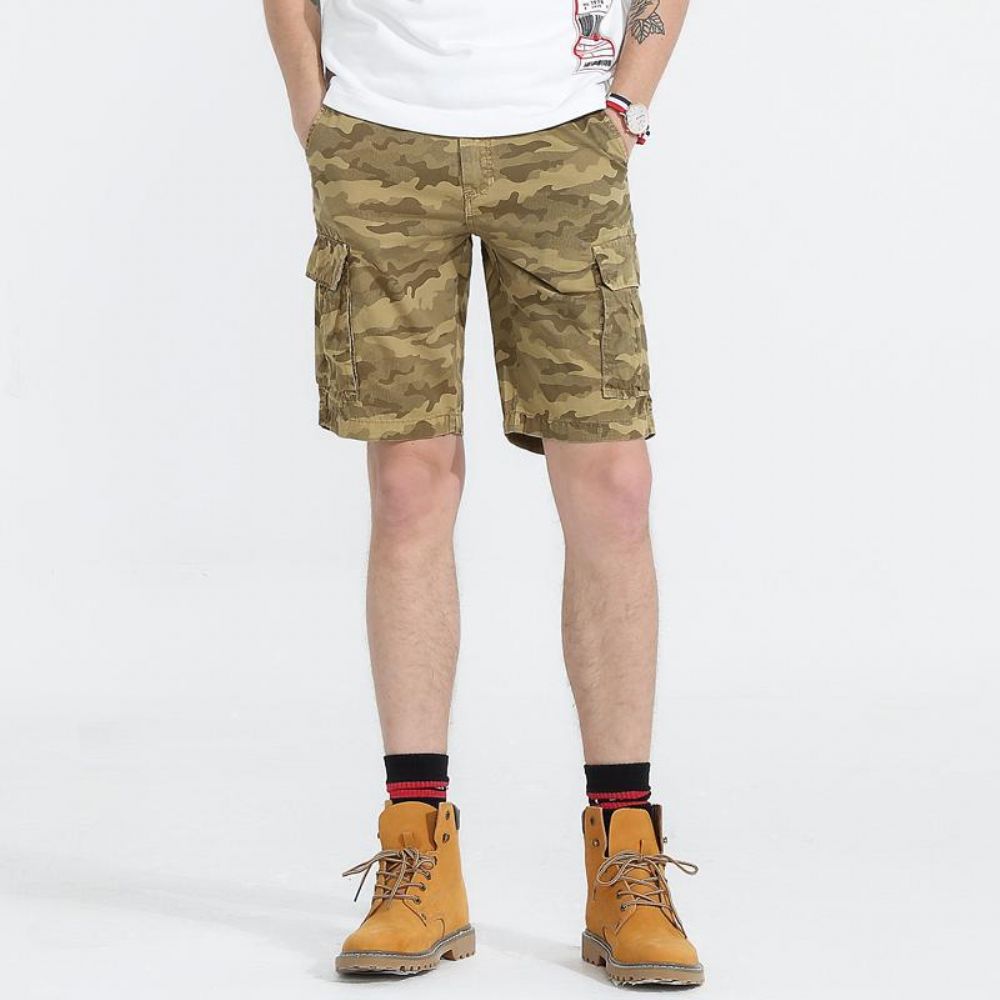 Bermuda Shorts Med Flere Lommer