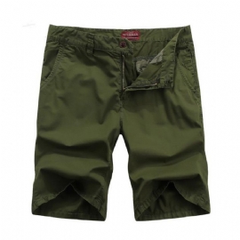 Bermuda Washing Multi-pocket Menn Short