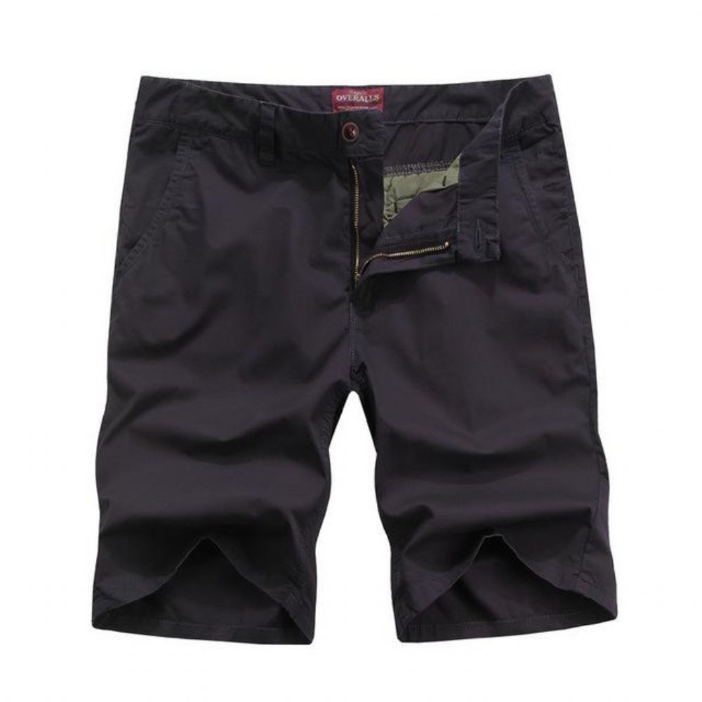 Bermuda Washing Multi-pocket Menn Short