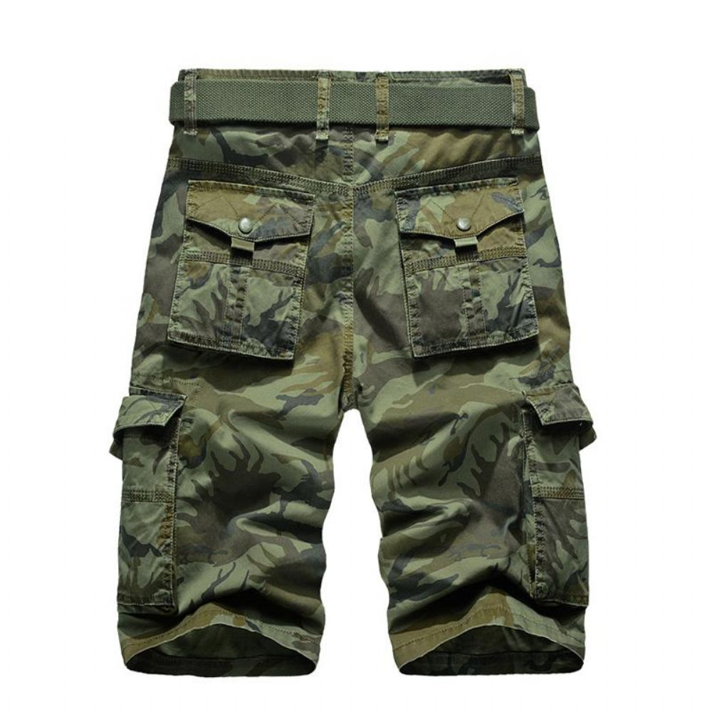 Camouflage Cargo Shorts