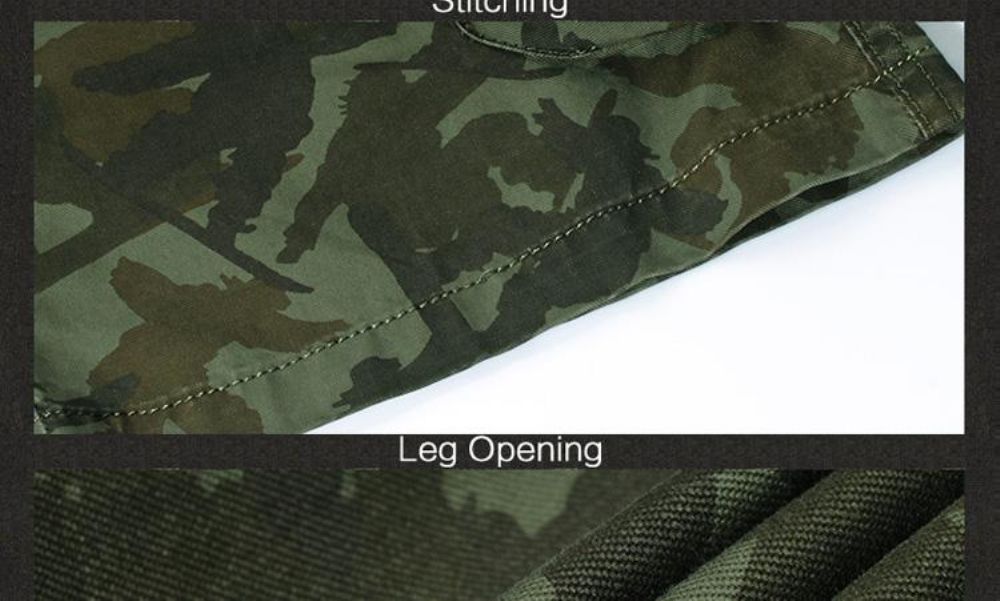 Camouflage Cargo Shorts