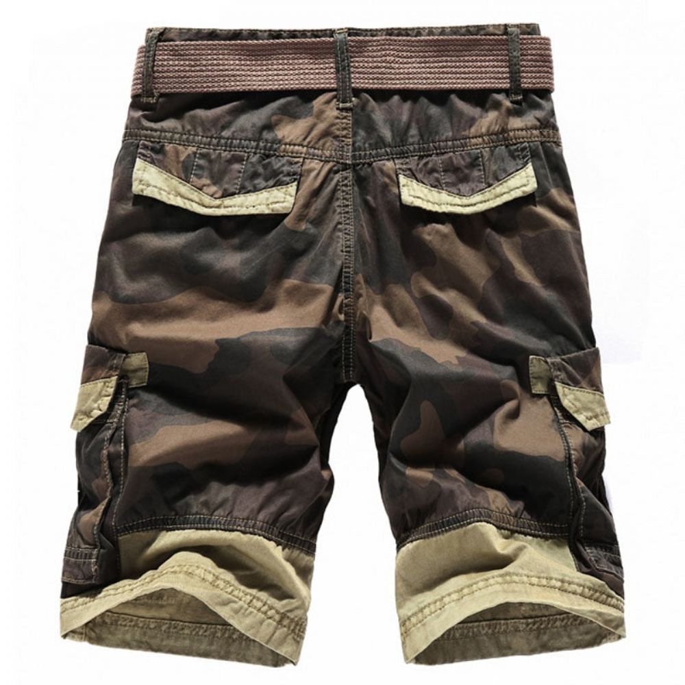 Camouflage Cargo Shorts