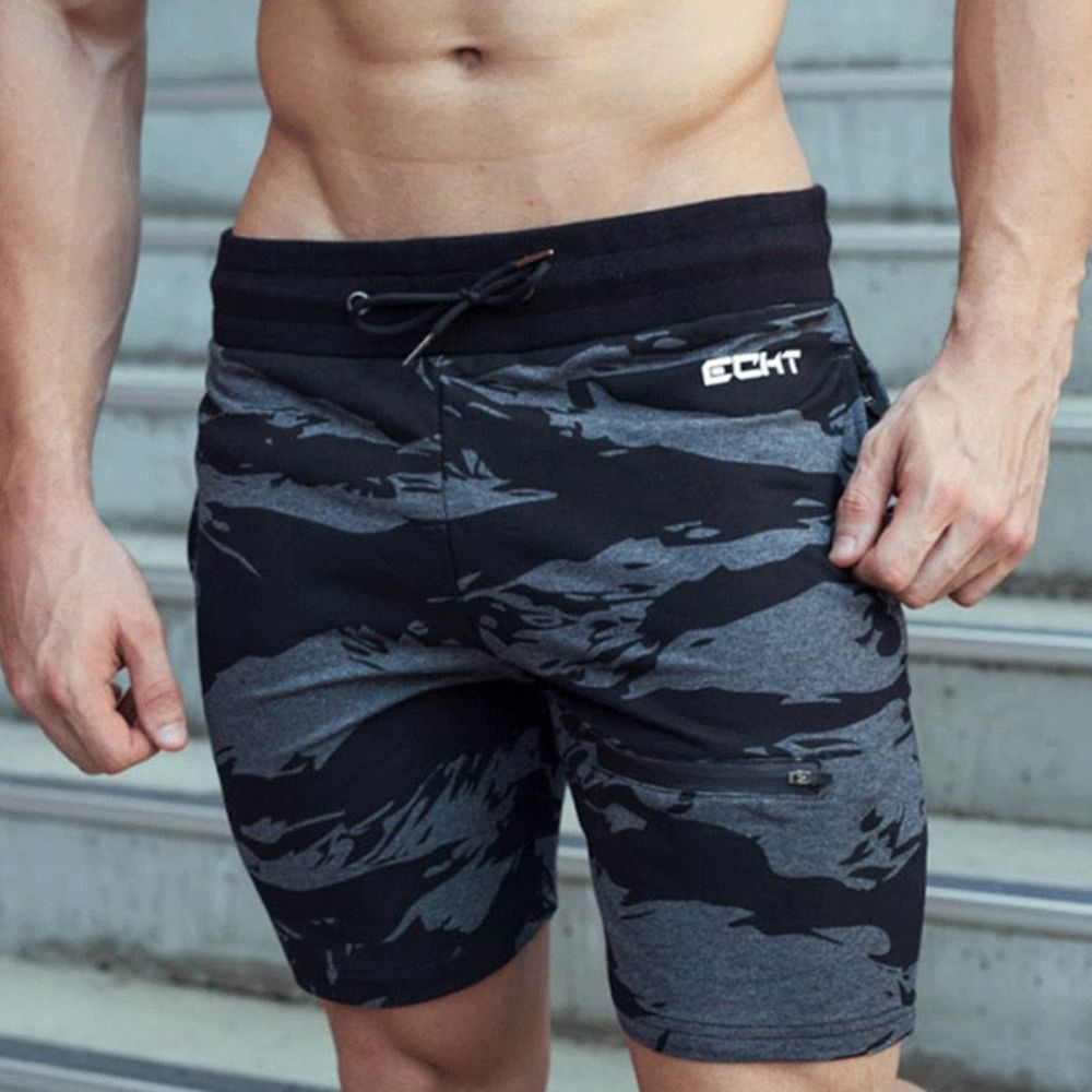 Camouflage Cotton Leisure Short