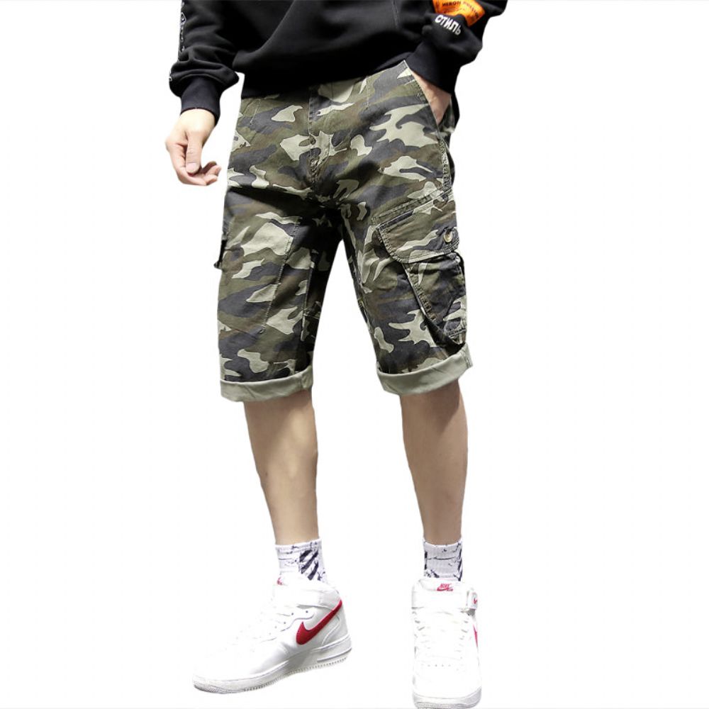 Cargo Camo Bermudas