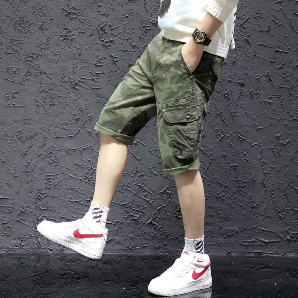 Cargo Camo Bermudas