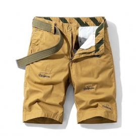 Casual Cargo-shorts I Bomull For Menn