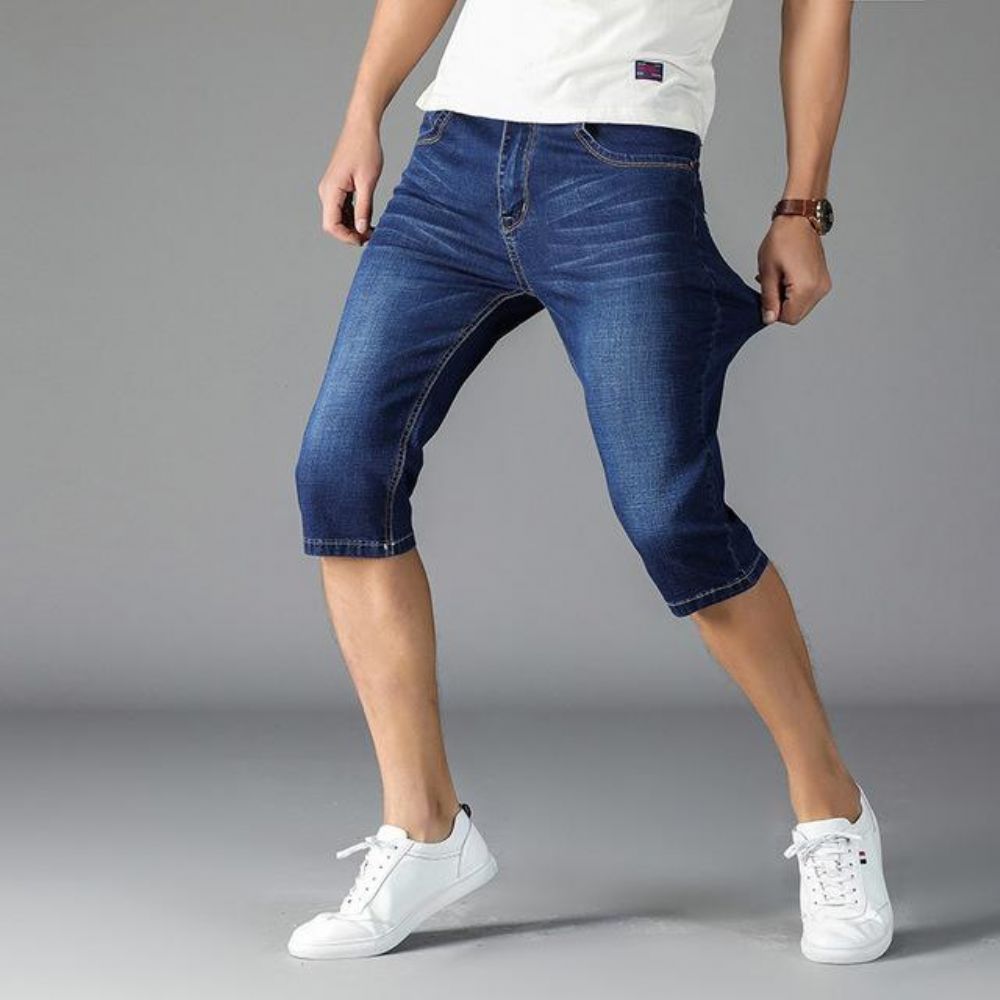 Casual Shorts Med Høy Stretch