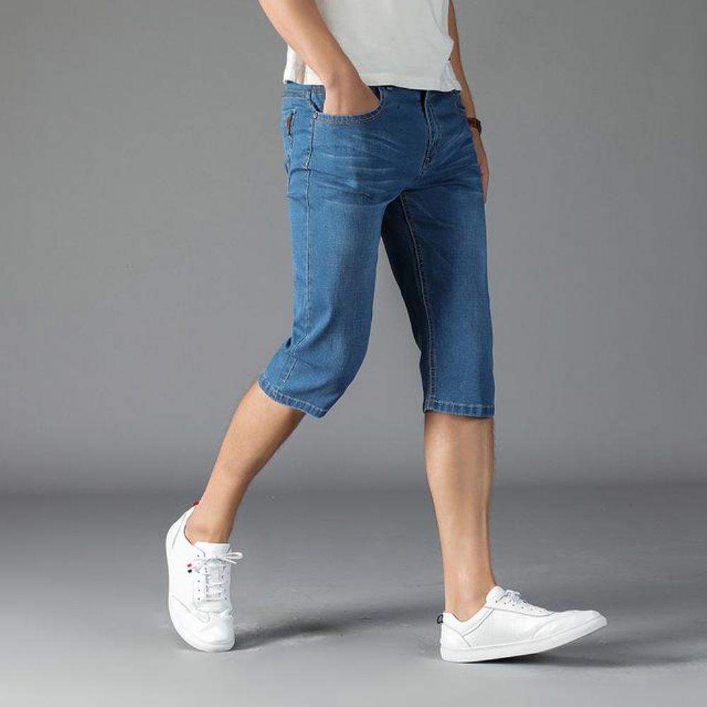 Casual Shorts Med Høy Stretch