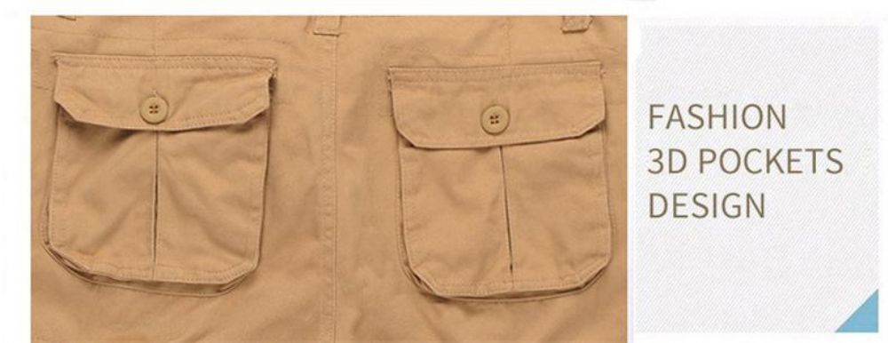 Fritid Sommer Cargo Shorts