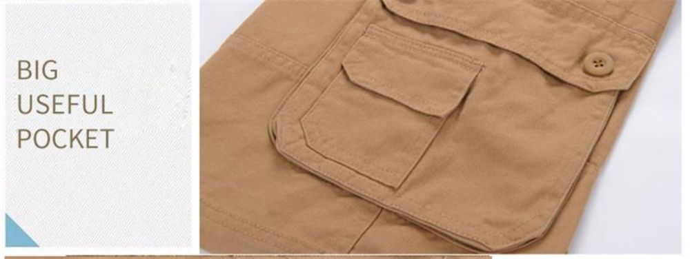 Fritid Sommer Cargo Shorts