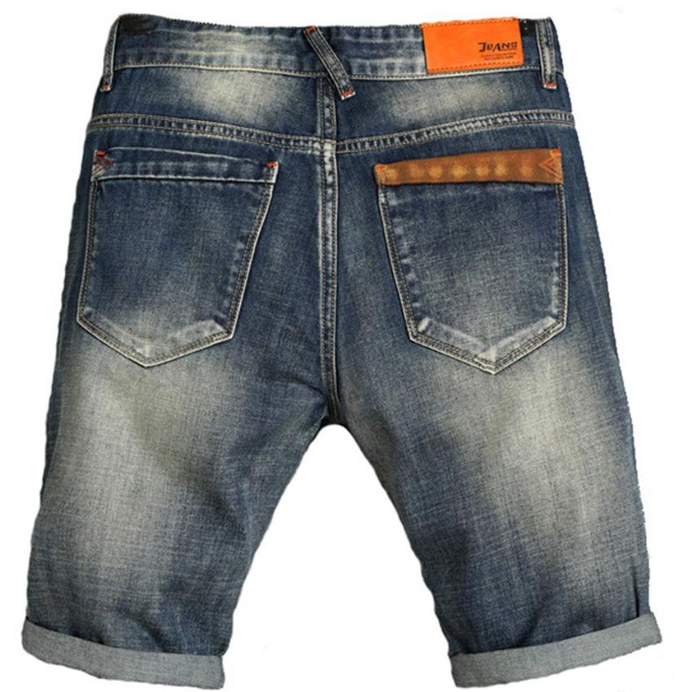 Hole Jeans Løse Cowboyshorts