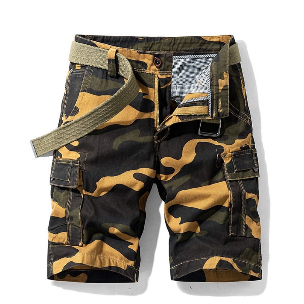 Hot Five-point Camouflage Short