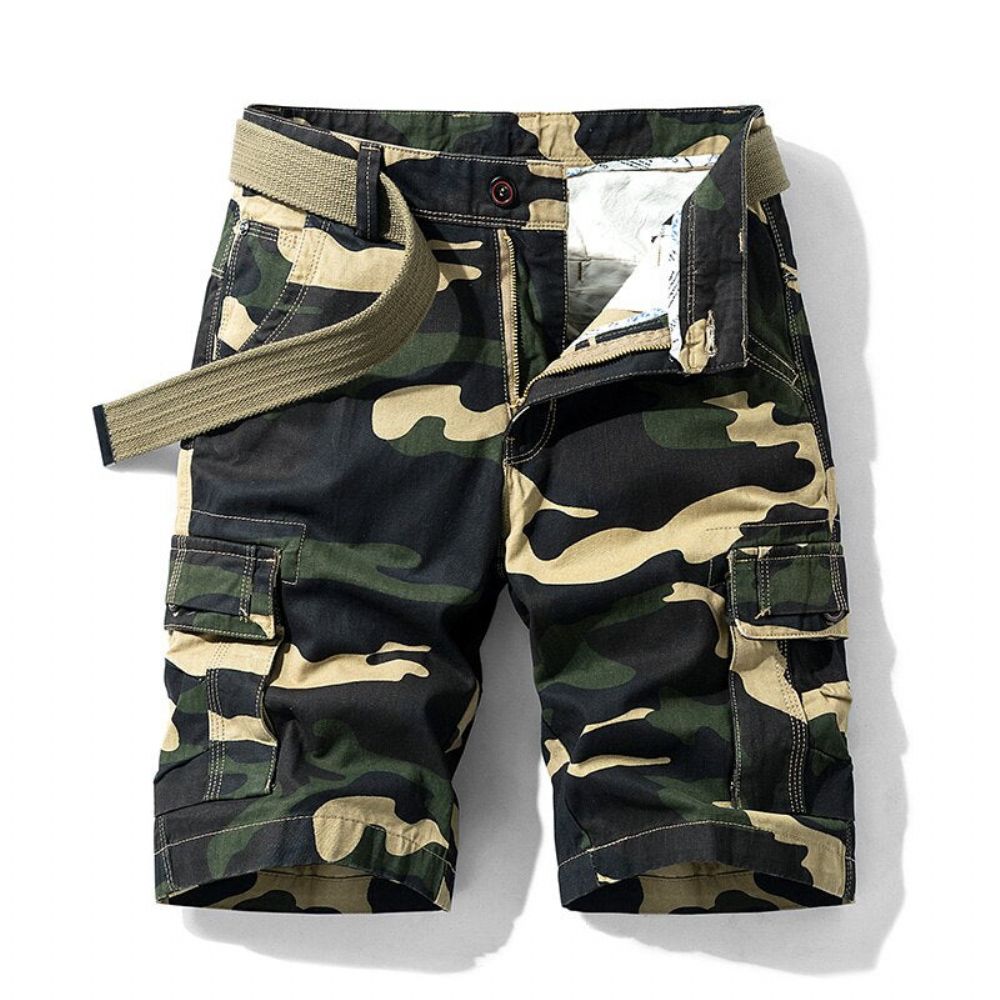 Hot Five-point Camouflage Short