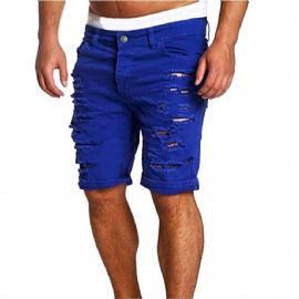 Hull Glidelås Fly Mid Waist Shorts