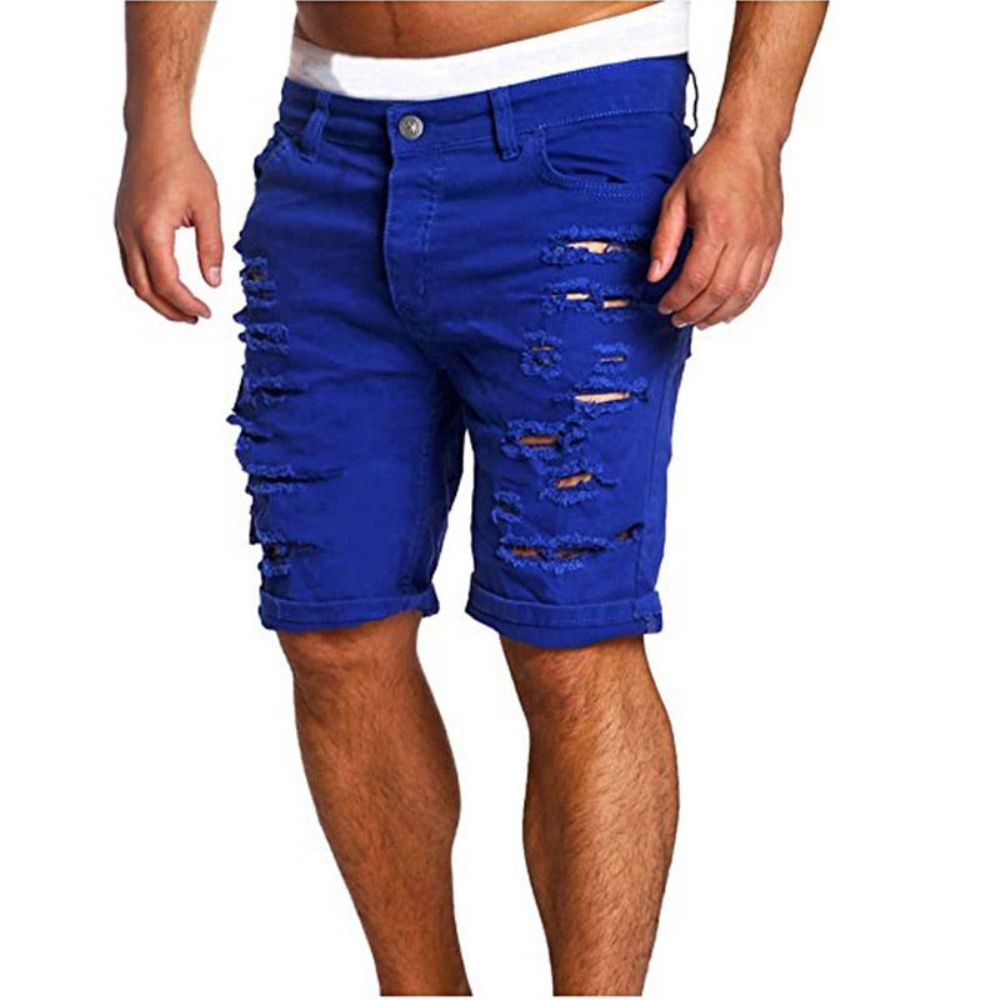 Hull Glidelås Fly Mid Waist Shorts