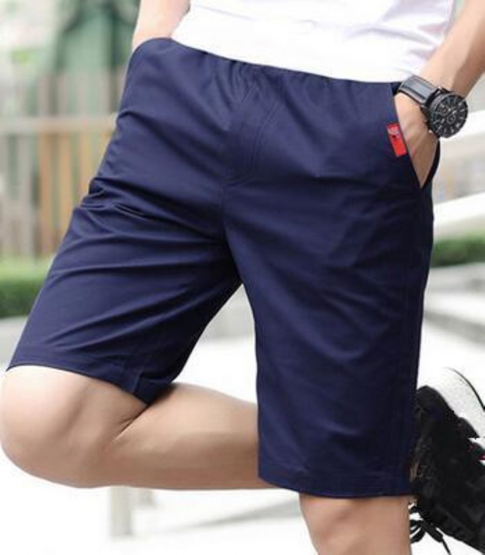 Knelange Menn Casual Capris Short