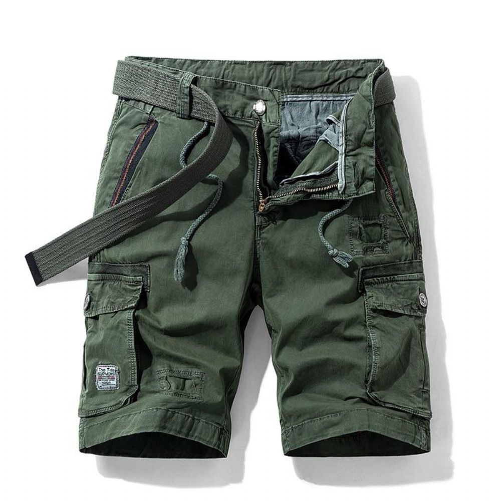 Knelengde Multi-pocket Tactical Cargo Short