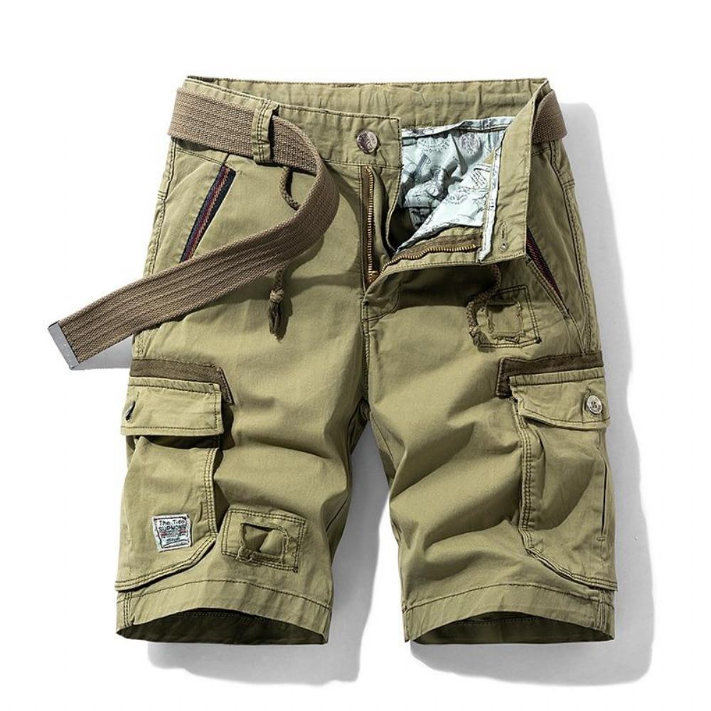 Knelengde Multi-pocket Tactical Cargo Short