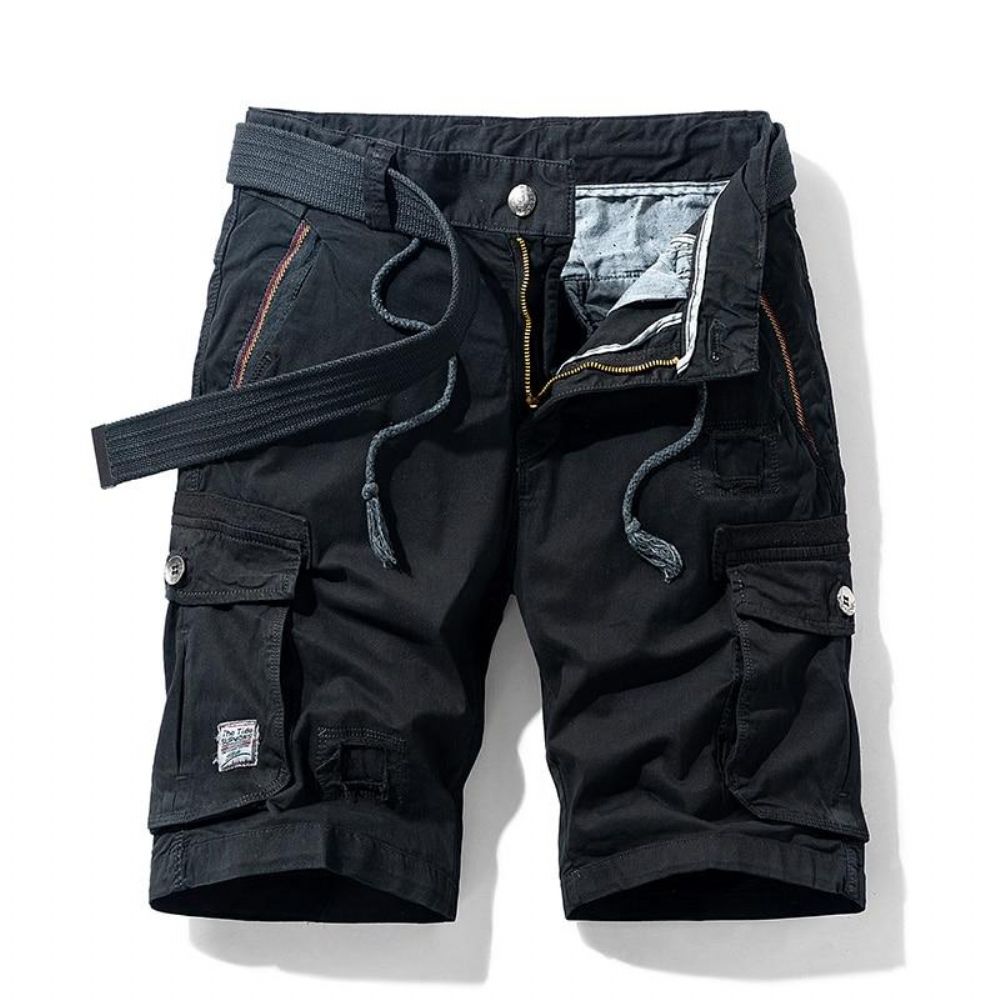 Knelengde Multi-pocket Tactical Cargo Short