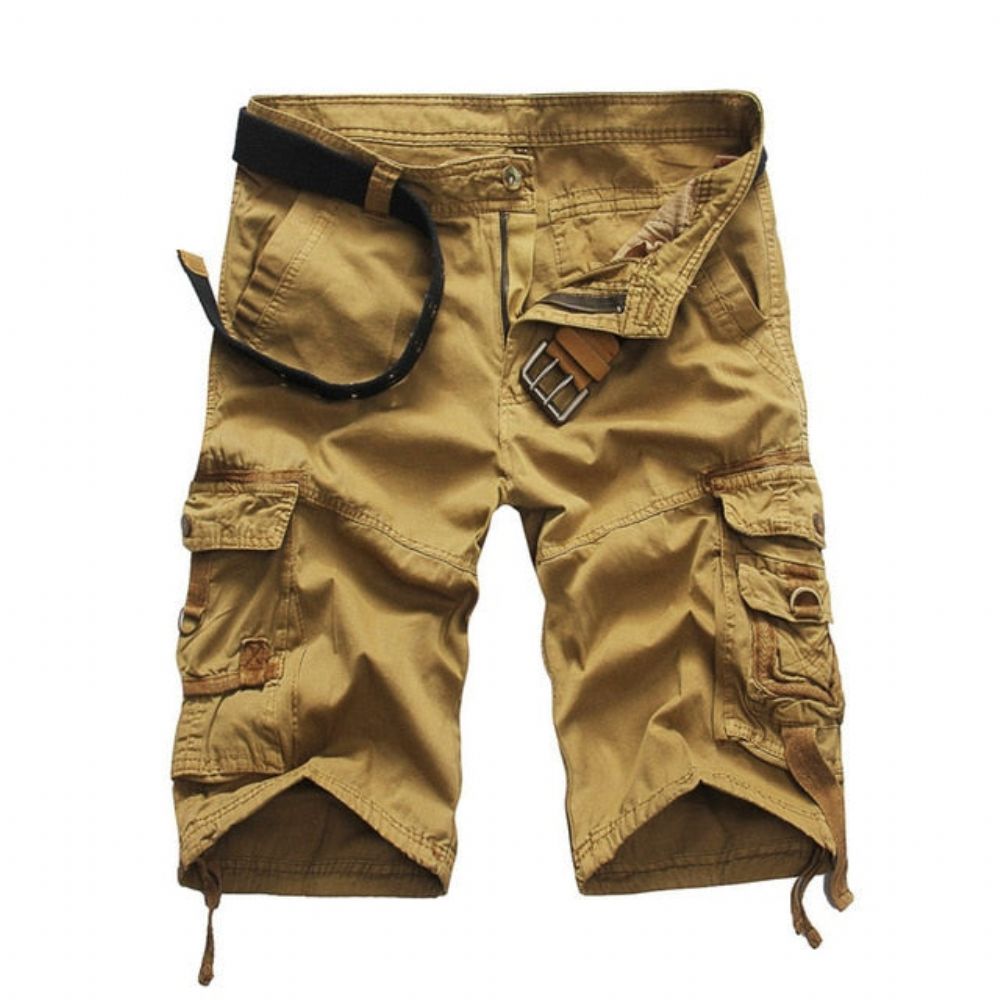 Komfortable Camo Cargo-shorts For Menn