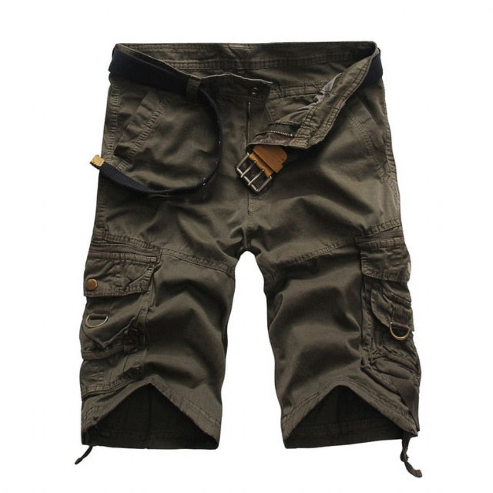 Komfortable Camo Cargo-shorts For Menn