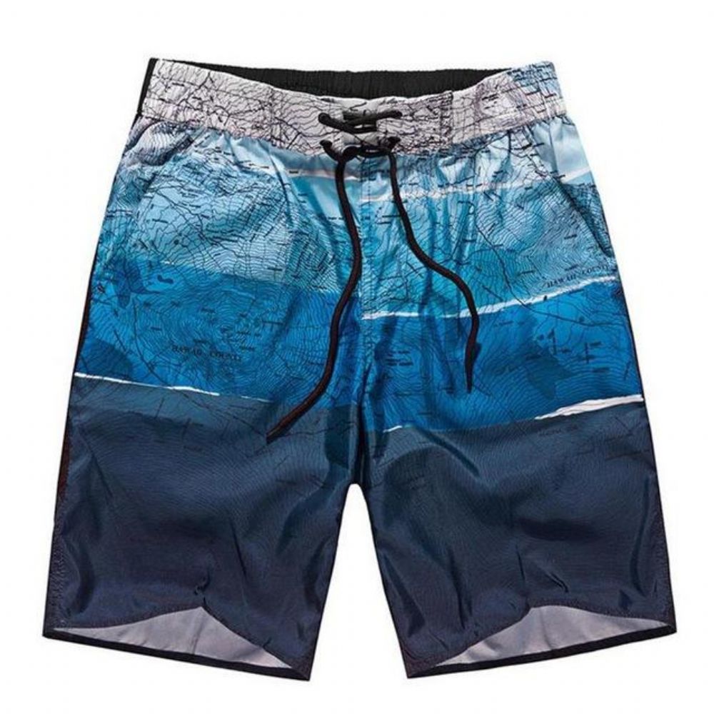 Menn Summer Thin Beach Shorts