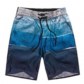Menn Summer Thin Beach Shorts