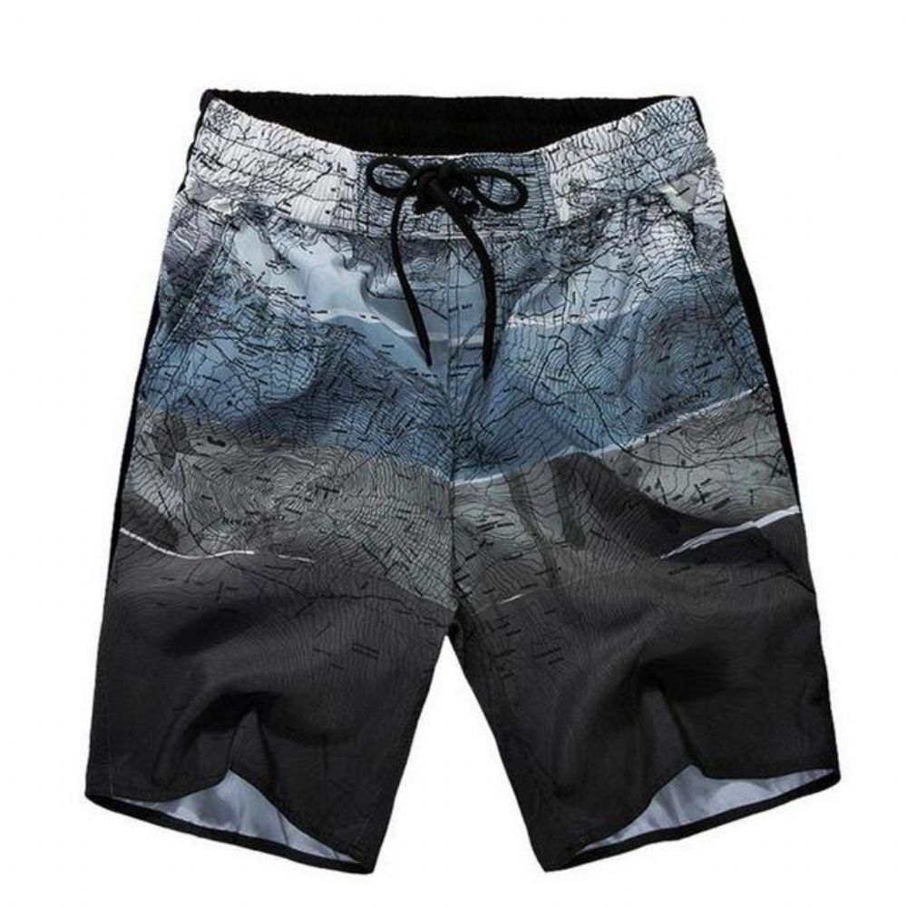 Menn Summer Thin Beach Shorts