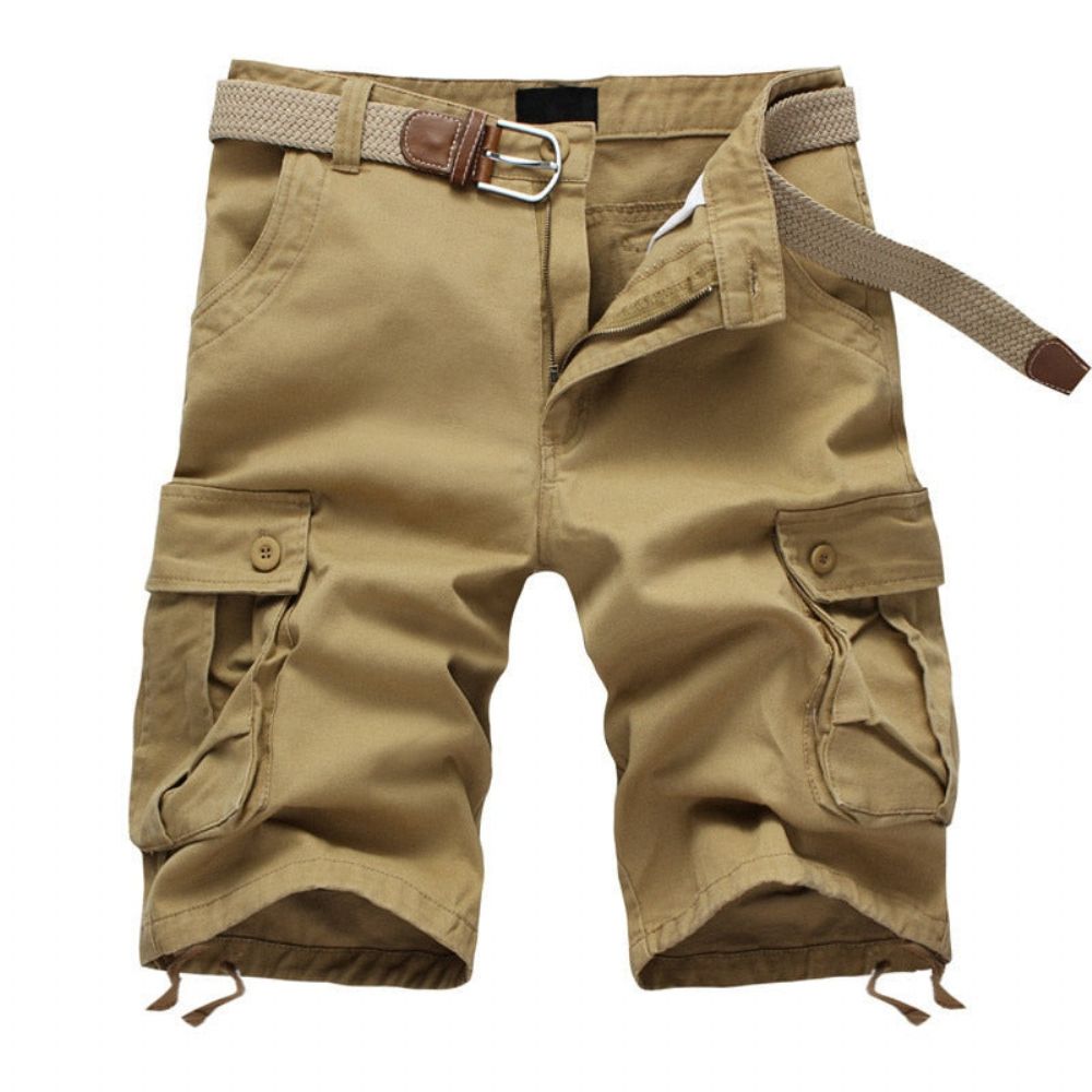 Moderne Baggy Taktiske Shorts Med Flere Lommer