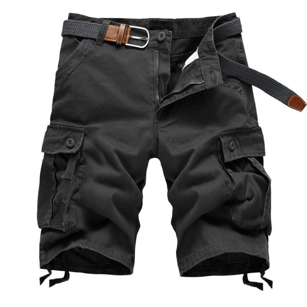 Moderne Baggy Taktiske Shorts Med Flere Lommer