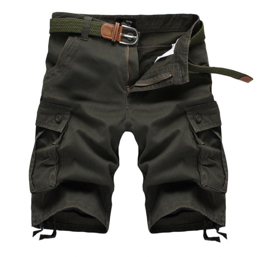 Moderne Baggy Taktiske Shorts Med Flere Lommer