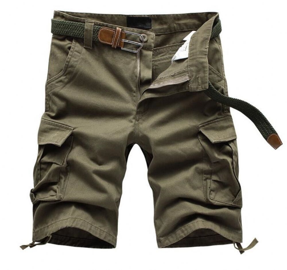 Moderne Baggy Taktiske Shorts Med Flere Lommer