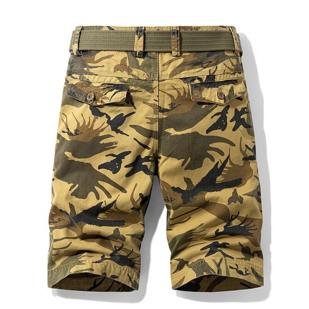 Mote Camouflage Shorts I Bomull