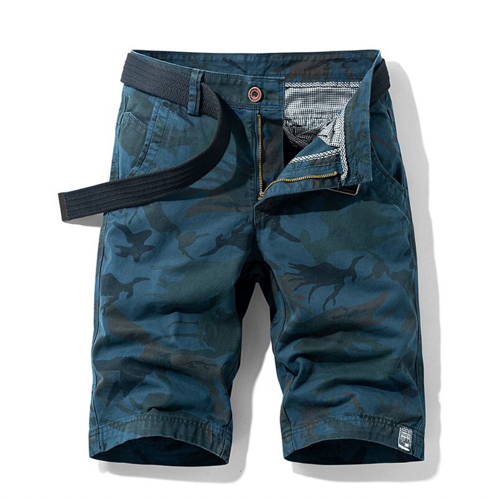 Mote Camouflage Shorts I Bomull