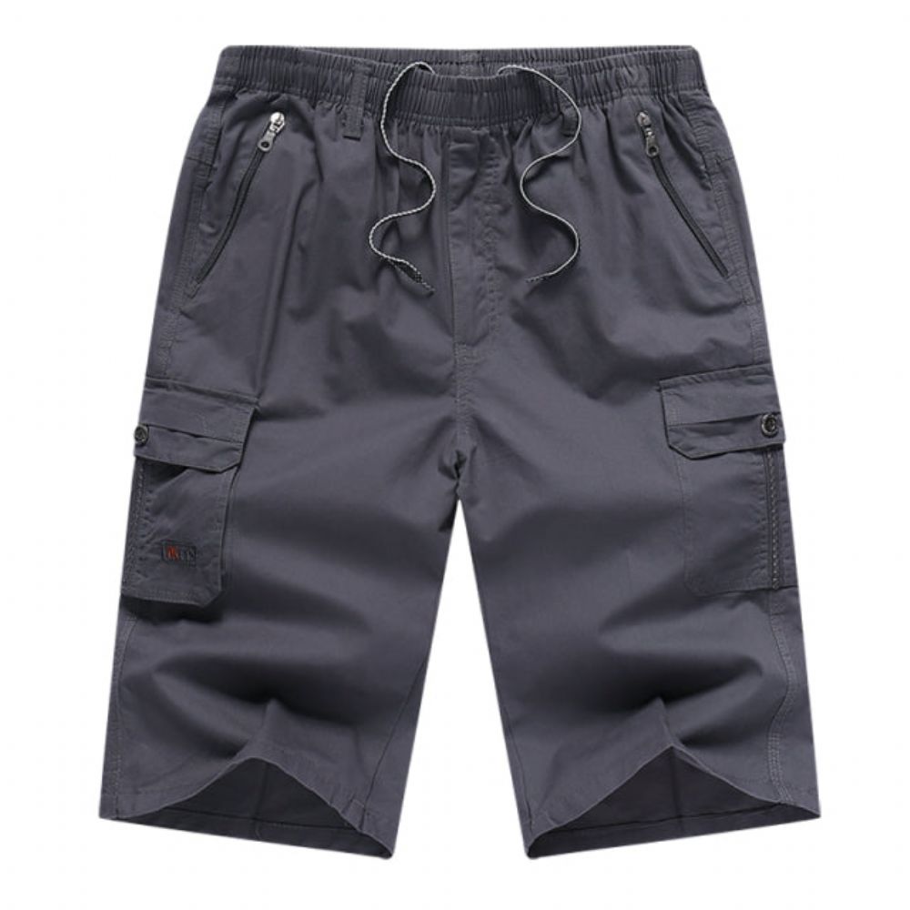 Sommer Knelengde Army Cargo Shorts