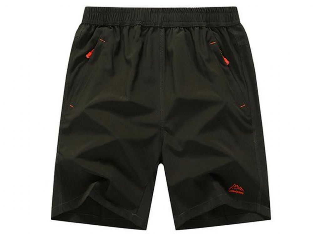 Sommer Solid Leisure Hurtigtørkende Shorts