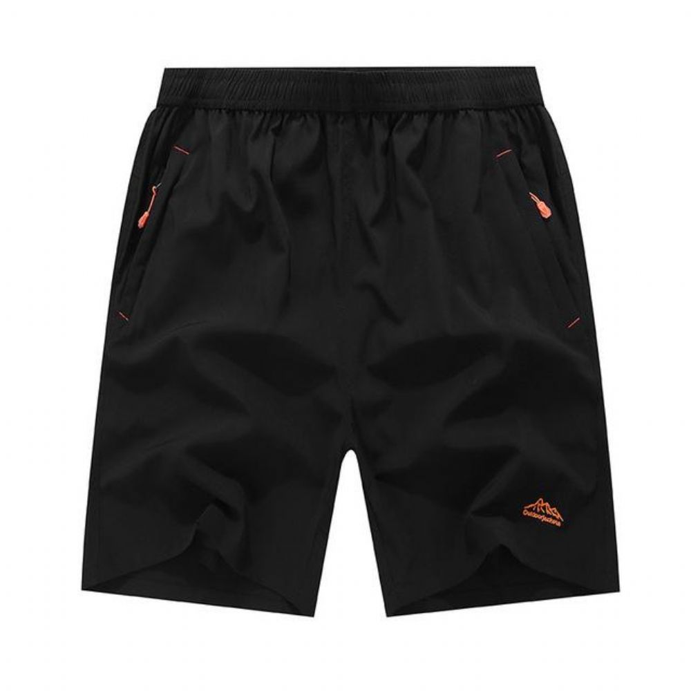 Sommer Solid Leisure Hurtigtørkende Shorts