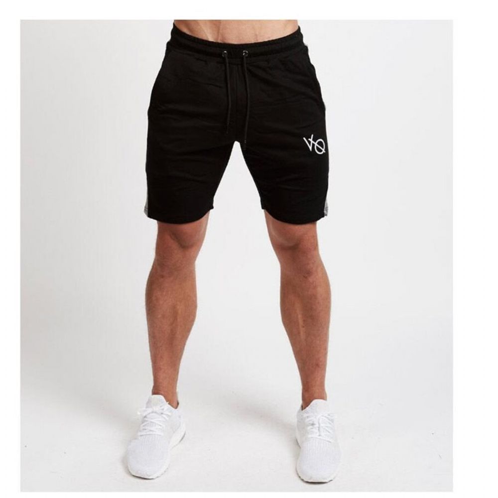 Sportsshorts Med Striper På Siden