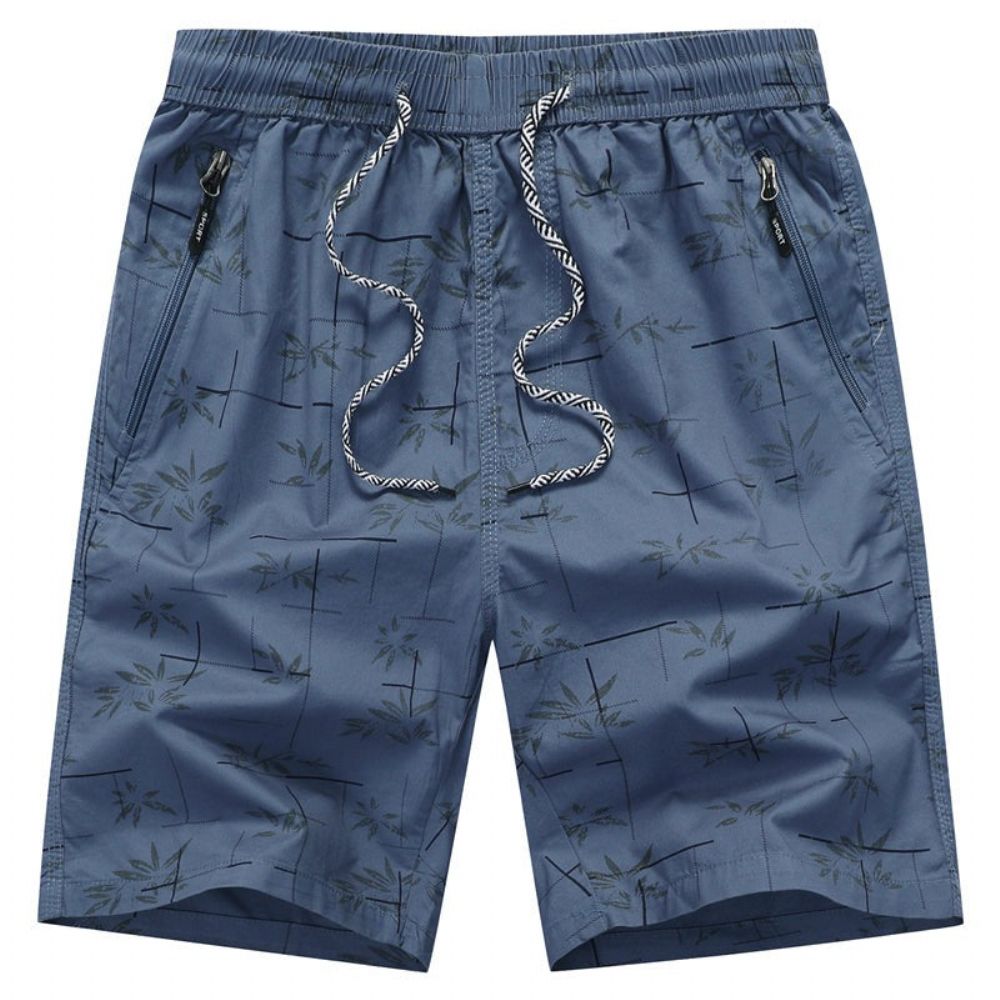 Summer Cotton Bermuda Beach Shorts