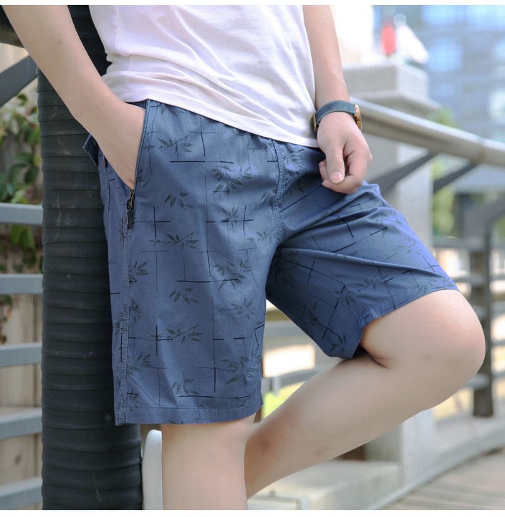 Summer Cotton Bermuda Beach Shorts